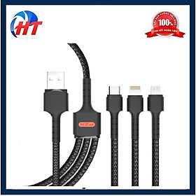 Mua Cáp sạc V136 3in1 PZX dành cho các dòng điện thoại siêu tiện lợi-HT