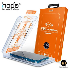 Hình ảnh Dán màn hình HODA Chống Vân Tay dành cho iPhone 14 Pro Max/ 14 Pro - Hàng nhập khẩu