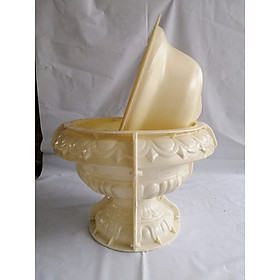 khuôn chậu hoa ly miệng 58cm, cao 50cm