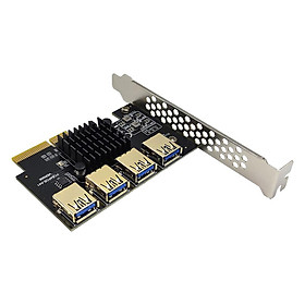 Pci-E 4x to 16x Riser Card 4x to 4 Pci-E   Expansion Card Board