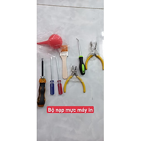 Mua Bộ đồ nghề nạp mực máy in 8 món số 1
