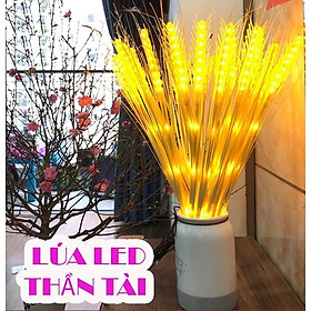 Mua Đèn Led Bông Lúa Trang Trí Tết 2023 - Bông lúa Vàng - Trang Trí Ban Thờ Phòng Khách dùng điện 220v