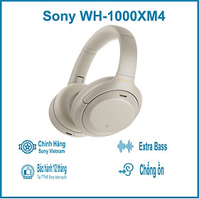 Tai Nghe Bluetooth Chụp Tai Sony WH-1000XM4 Hi-Res Noise Canceling - Hàng Chính Hãng