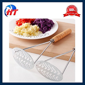 Mua Dụng cụ nghiền khoai tây rau củ cán gỗ