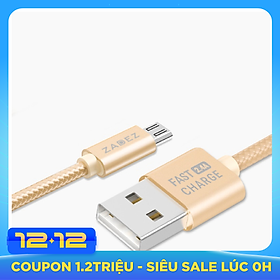 Cáp micro-USB sạc nhanh và truyền dữ liệu ZCC-117 - Hàng Chính Hãng