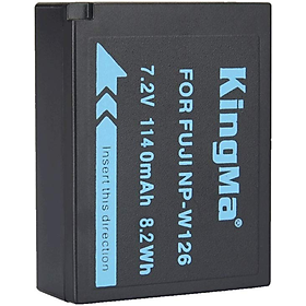Pin sạc Kingma Ver 3 cho Fujifilm NP-W126 (Sạc Type C siêu nhanh), Hàng chính hãng