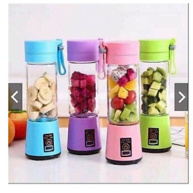 Mua Máy xay sinh tố cầm tay mini 4 lươi sạc pin kèm dây sạc tiện lợi quá hót năm 2019