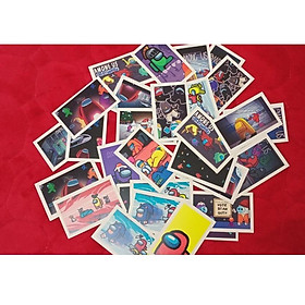 Set 30 tấm lomo AMONG US huyền thoại