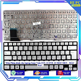 Mua Bàn Phím dành cho laptop Sony Vaio SVS-13 SVE-13 MÀU ĐEN - MÀU BẠC - Hàng Nhập Khẩu