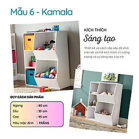 Kệ Đồ Chơi Cho Bé Chuẩn Phương Pháp Montessori Thương Hiệu SMLIFE (Nhiều mẫu, có thể đổi Size và màu sắc)