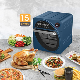 Mua Nồi Chiên Không Dầu SnapBee - QUEEN RF15 - 16 Chức Năng - Dung Tích 15L - Hàng chính hãng
