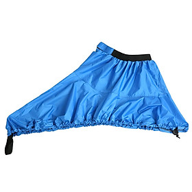 Váy trùm cho người chèo thuyền Kayak bằng nylon chống thấm nước chống tia cực tím và chống bám bụi-Màu xanh dương-Size