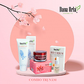 Combo dưỡng trắng da, ngăn ngừa Nám, Đồi Mồi, Tàn Nhang Dana Orla SPF 40/PA +++
