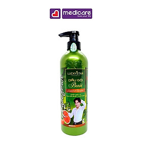 Dầu Gội  Lucky Star Tinh Chất Bưởi Cao Cấp 850ml
