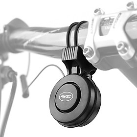 Cycling Bicycle Electric Bell Waterproof USB Rechargeable Bike Handlebar Rings