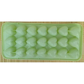 Mua Combo 03 khuôn nhựa làm đá 21 Trái Tim 3.5cm