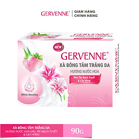 Xà bông tắm trắng da hương nước hoa Gervenne 90g