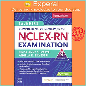 Hình ảnh Sách - Saunders Comprehensive Review for the NCLEX by Linda Anne (NGN) Thought Leader) Silvestri (UK edition, paperback)