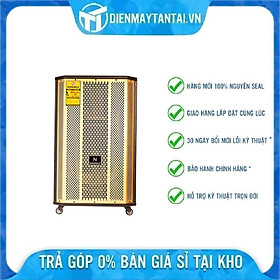 Hình ảnh Loa Kẹo Kéo Karaoke Công Suất Lớn Nanomax Bluetooth SK-15X5 Bass 40 Tặng 2 Mic Đọc Được USB Thẻ Nhớ Công Suất 620w Hàng Chính Hãng