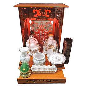 Mua Combo Tủ gỗ Thần Tài  Kim Vận Chiêu Tài  PT0209