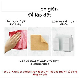 Mua Khay Đựng Điện Thoại  Điều Khiển Remote Dán Tường Siêu Tiện Dụng