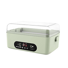 Egg Incubator Manual Egg Turner Temperature Control with Light for Duck Square