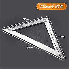 Mua KHO-HN * Thước góc tam giác bằng thép không rỉ loại 20cm và 18cm