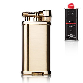 Mua Combo Hộp Quẹt Bật Lửa Xăng Đá Z596 Làm Bằng Đồng Nguyên Khối Nhiều Màu (Giao Màu Ngẫu Nhiên) + Tặng Bình Xăng Chuyên Dụng Cho Bật Lửa Xăng Đá Cao Cấp