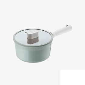 Mua Nồi Suit đường kính  18cm  Dung Tích 1 9 L Xanh Mint (đáy từ) Cao Cấp