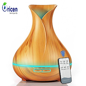 Máy khuếch tán tinh dầu Oricen 550ml vàng (điều khiển bằng Remote)