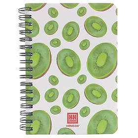 Sổ Lò Xo Hồng Hà Scent A6 200 Trang 4158 - Kiwi