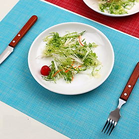 Mua Tấm Trải Bàn PVC Đan Sợi Gai Trơn Màu Chống Trượt Dành Cho Nhà Hàng
