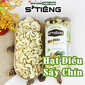 500Gr Hạt Điều Nguyên Vị Sấy Chín Không Muối Sạch Vỏ S TIÊNG Loại Vỡ Đôi