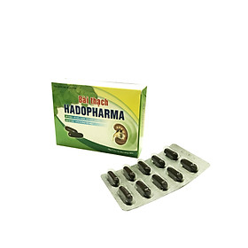 Bài thạch Hadopharma - Hỗ trợ tán sỏi thận, sỏi mật