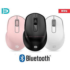 Chuột Bluetooth Forter D225 2.4G Wireless & Bluetooth - Chuột Macbook 2 Chế Độ Không Dây và Bluetooth - Hàng Chính Hãng