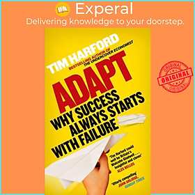 Sách - Adapt - Why Success Always Starts with Failure by Tim Harford (UK edition, paperback)