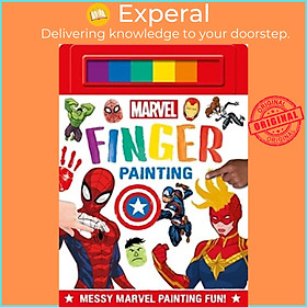 Sách - Marvel: Finger Painting by Marvel Entertainment International Ltd (UK edition, paperback)