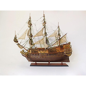 Mô hình tàu thuyền cổ Soleil Royal 95cm