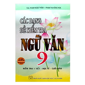 Các Dạng Đề Kiểm Tra Ngữ Văn 9