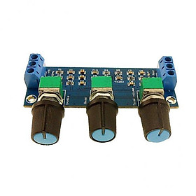 2X Amplifier Passive   Plate Bass  Preamp HIFI Sound Adjustable Module