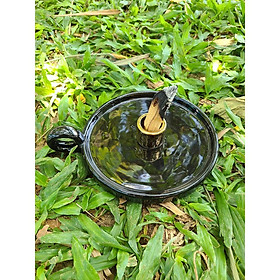 Mua Đĩa cắm palo santo - Đĩa đốt xô thơm all in 1