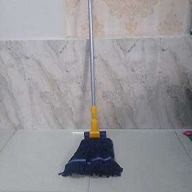 Mua CÂY LAU SÀN KIỂU KẸP CAO CẤP  chuyên dụng cho nhà hàng- Khách sạn- gia đình  thân nhôm hợp kim  đầu kẹp vàng  tấm lau cotton siêu thấm hút