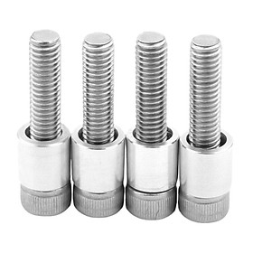 4 Pieces CNC Front Riser Kits Motorcycle Razor Bolt for BMW R Nine T Up to 10mm Lifting
