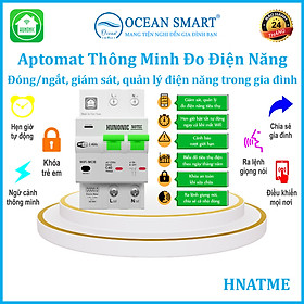 Aptomat Thông Minh Đo Năng Lượng HUNONIC Notec - HNATME