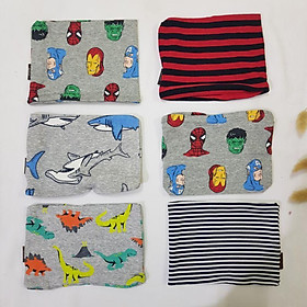 Set 2 Khăn Ống Quàng Cổ Cho Bé Trai và Bé Gái - Chất Cotton