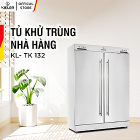 Mua Tủ khử trùng Kieler KL-TK132 khử trùng  sấy khô  làm ấm các loại chén bát đĩa ly với sức chứa 64kg cho nhà hàng  resort - Hàng Chính Hãng
