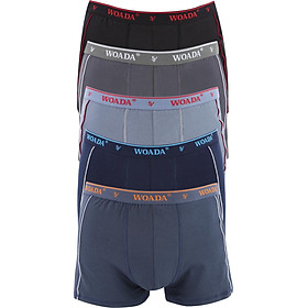 Bộ 5 Quần Lót Nam Woada Boxer LK005B (Size