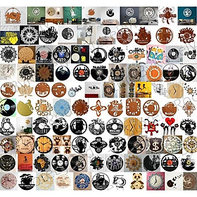 Mua Đồng Hồ Treo Tường hiện đại  bằng Gỗ khắc laser mẫu 4