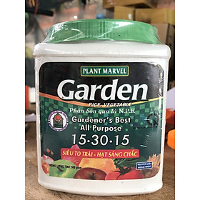 PLANT MARVEL Garden Phân bón qua lá N.P.K 15.30.15 Siêu To Trái - Hạt Sáng Chắc (500gr)