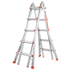 Thang nhôm gấp chữ A đa năng Nikita AD-05BL